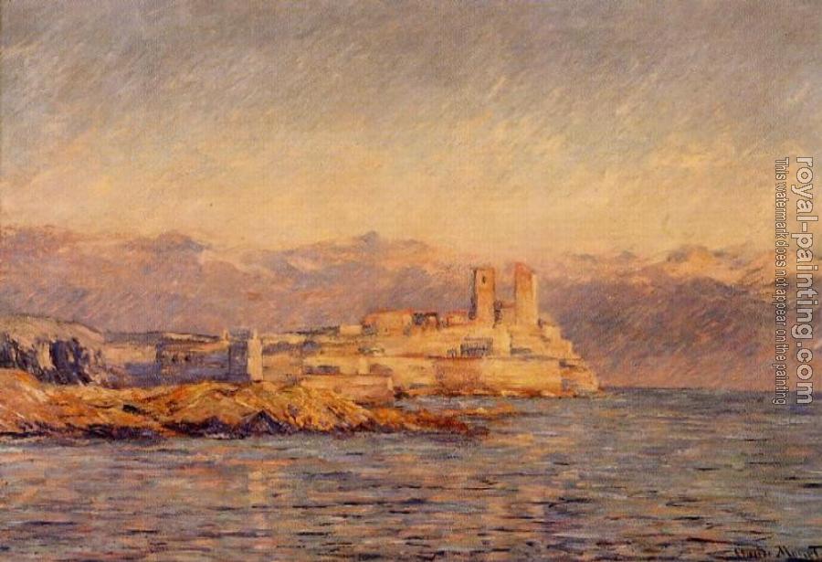 Claude Oscar Monet : The Castle in Antibes